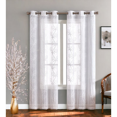 Boho Embroidered Window