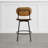 Avriel Modern Swivel and Metal Upholstered Stool-35370856-35370866-51947418