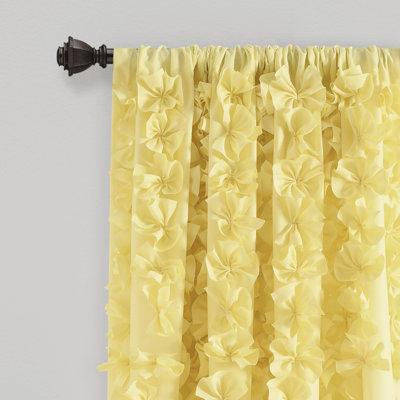 Riley Semi Sheer Curtain Single Panel
