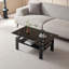 Table basse en verre trempé noir-888202441-888202436
