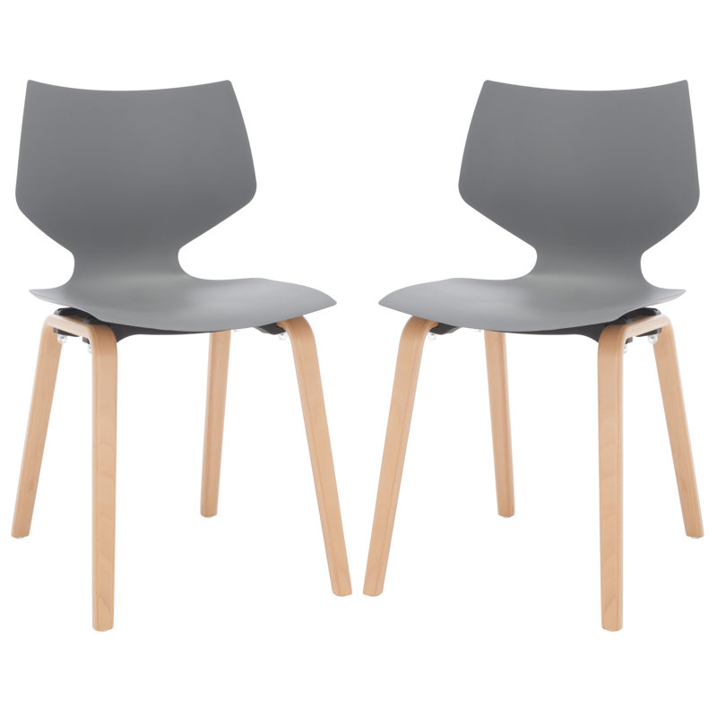Darnel Molded Dining Chair, Gray