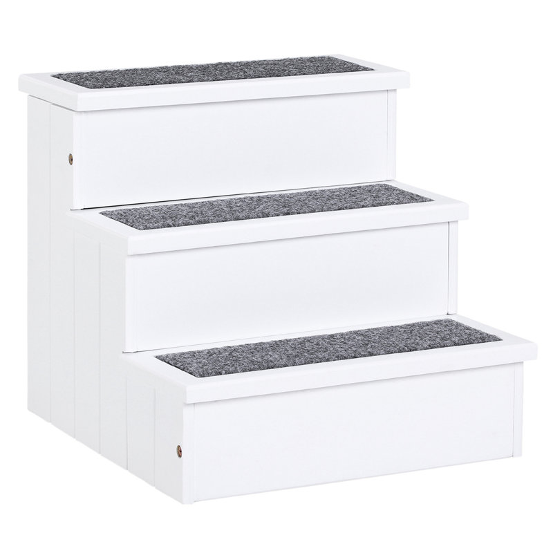 Rampe d'escalier pour animaux 3 pièces Pawhut