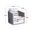 Fauteuil d'appoint pivotant en tonneau, fauteuil d'appoint rond confortable