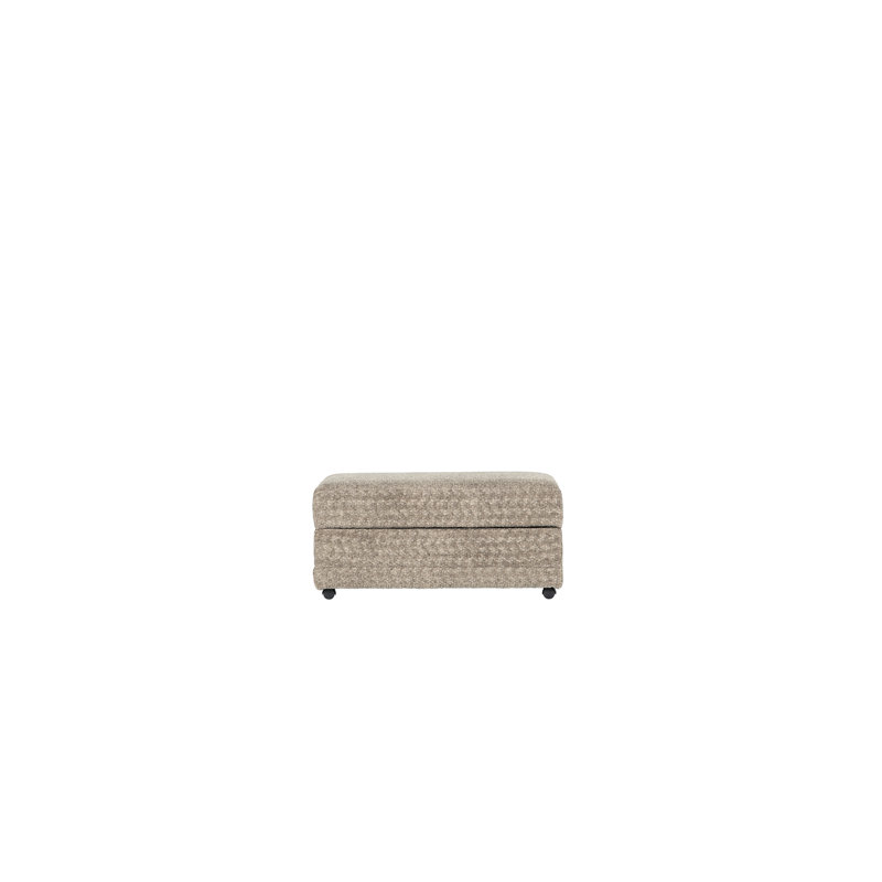 Repose-pieds rectangulaire avec rangement 41 po, Caramel plongeant