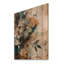 Bohème abstrait brun et vert sur bois-488717232