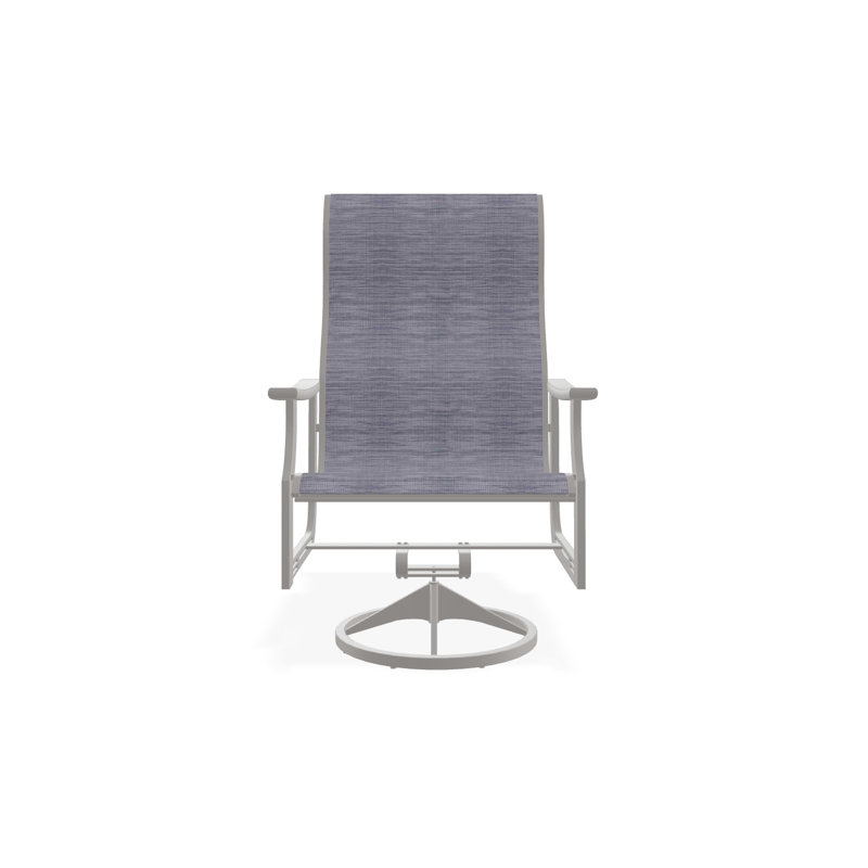 St. Catherine Polymer Outdoor Lounge Chair, Warm Gray, Sicily