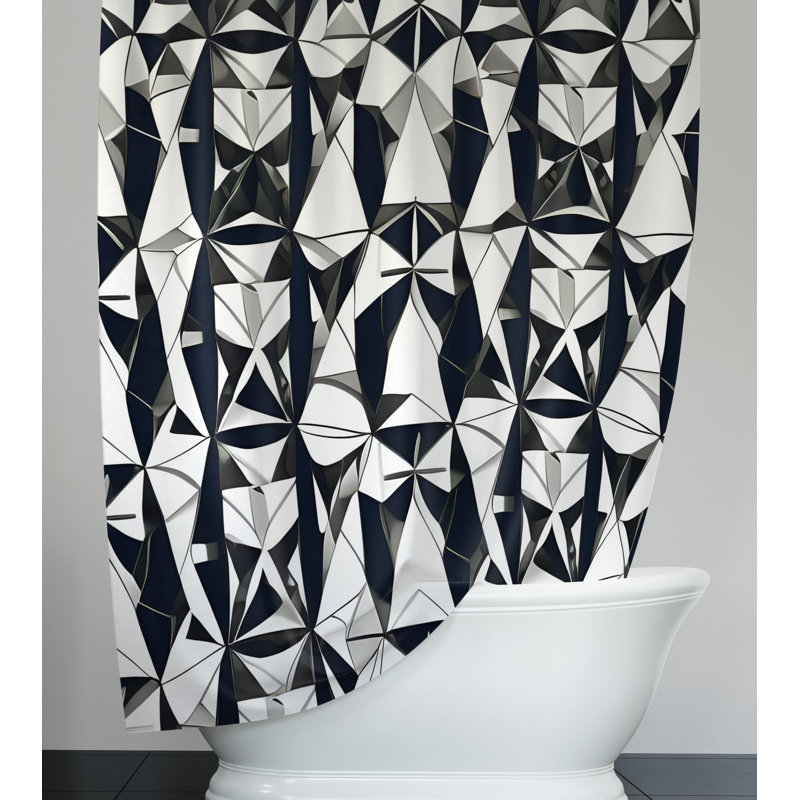 Rideau de douche Cleasta, H 72 po x l 70 po