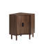 Armoire de coin moderne en bois aggloméré pour la maison