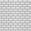 Porcetile 11.82 in. x 11.82 in. Brick Joint Matte Porcelain Mosaic Wall and Floor Tile
