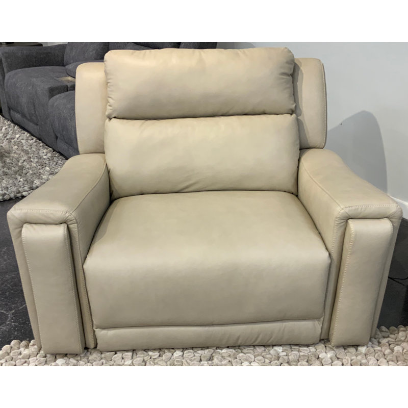 Fauteuil inclinable en cuir The Boss