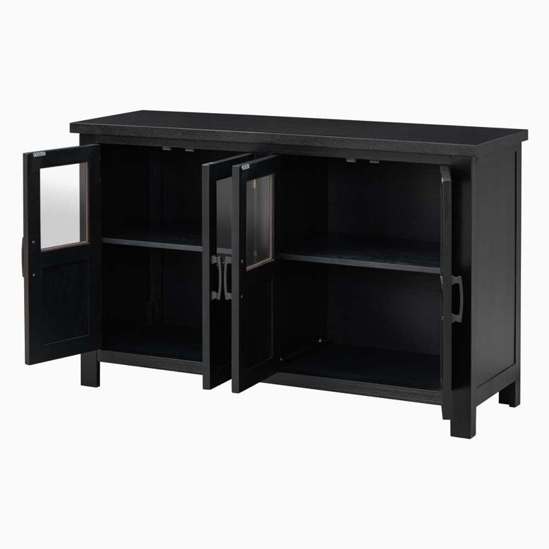 Nastase Accent Cabinet, Black