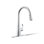 Simplice Single-Handle Pull Down Bar Sink Faucet with Three-Function Sprayhead