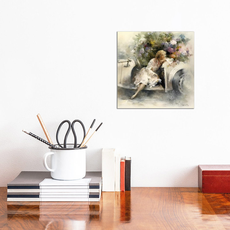 Day Dreaming by Willem Haenraets - Wrapped Canvas Painting, 30.48 cm H x 30.48 cm W