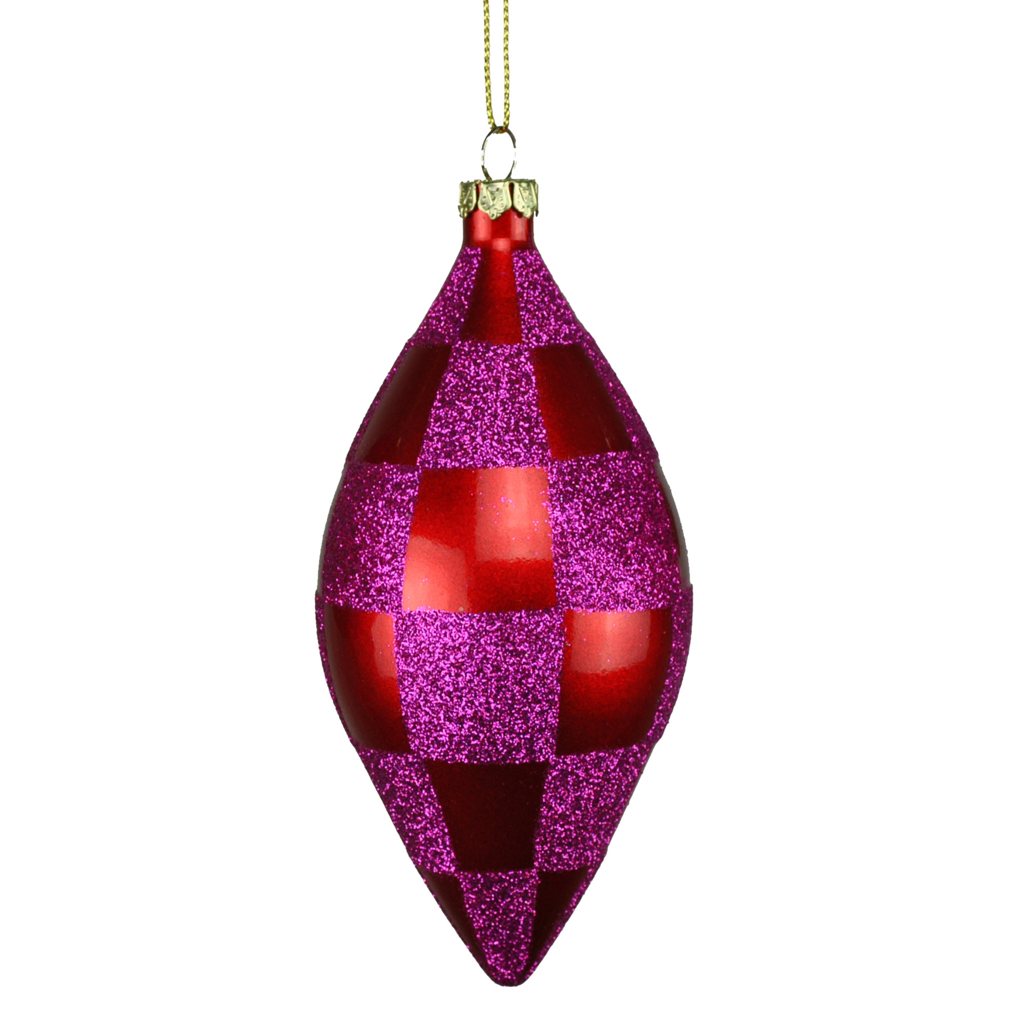 Finial Ornament, Fuchsia