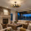 36.8" Oil Rubbed Bronze Caged Ceiling Fan With Dimmable LED Lights And Remote Control