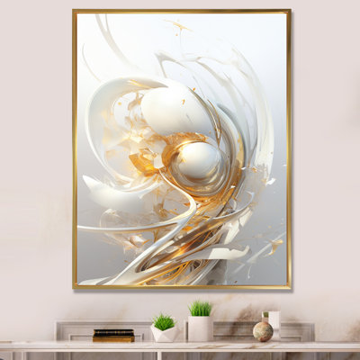 Gold Sphere Fractal - Print