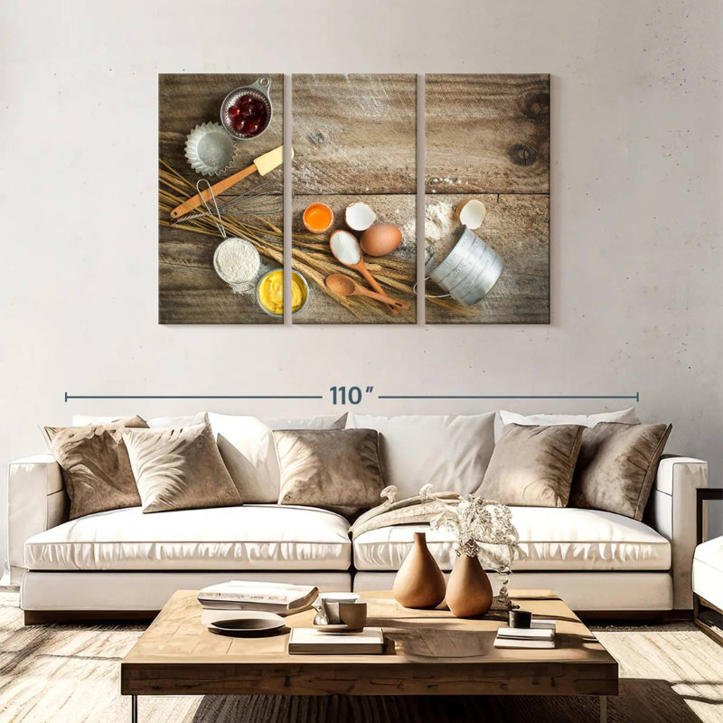 Senne Baking Essentials, 48" H x 74" W