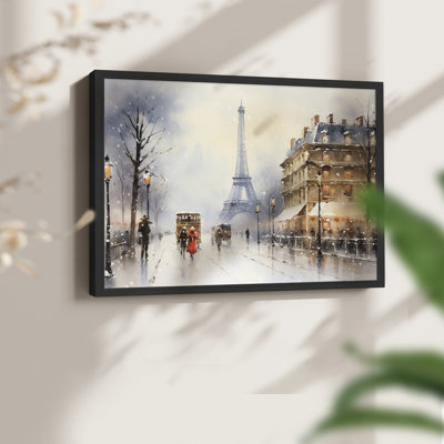 Chirstmas Art-CCCXVI -Framed Print - Restickable