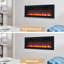 DILTON FLAMEKO Black Electric Fireplace-1271878429