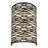 Kato 2-Light Wall Sconce - Carbon Black-1323241788