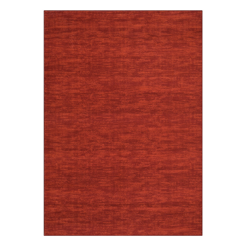 Machine Washable Rug with Rubber Backing for Living Room Modern Non-Slip Dining Room Rug Easy-Cleaning Solid Floor Carpet for Bedroom Hallway Kitchen Office Playroom