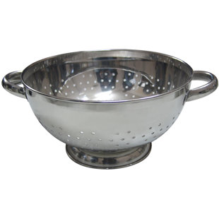NU Steel Stainless Steel Colander