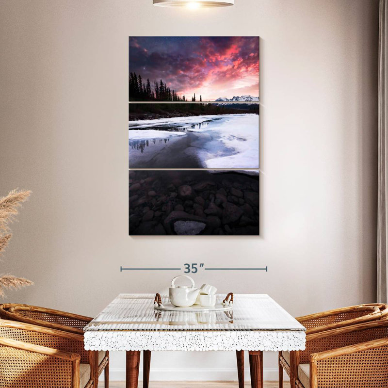 Alvord Fire And Ice, 50" H x 32" W