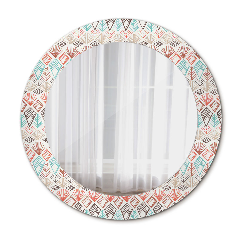 Huldar Glass Flat Wall Mirror