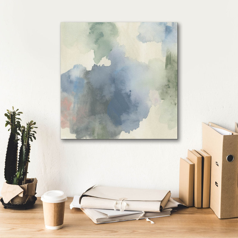  «Cloud Marble 1» par June Erica Vess, art mural sur toile, 18 po x 18 po