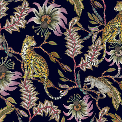 Ardmore 'Monkey Bean' Linen Fabric