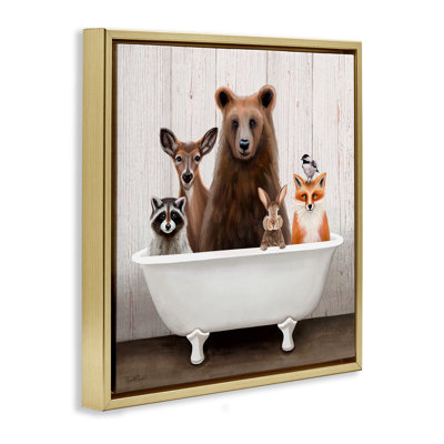 Baignoire antique Woodland Creatures