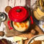 Casserole en fonte émaillée Lava 0,35 pte Rond avec couvercle tendance-76071740