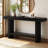 63" Solid Wood Console Table, Farmhouse Entryway Table For Hallway, Entrance, Living Room, Easy Assembly-908148888