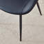 Ensemble de chaises de salle à manger en polyuréthane à coussin de siège allongé - quatre pièces. Conception aux lignes épurées. Peut s'intégrer à divers styles de décoration moderne.-1281752850-1275955219