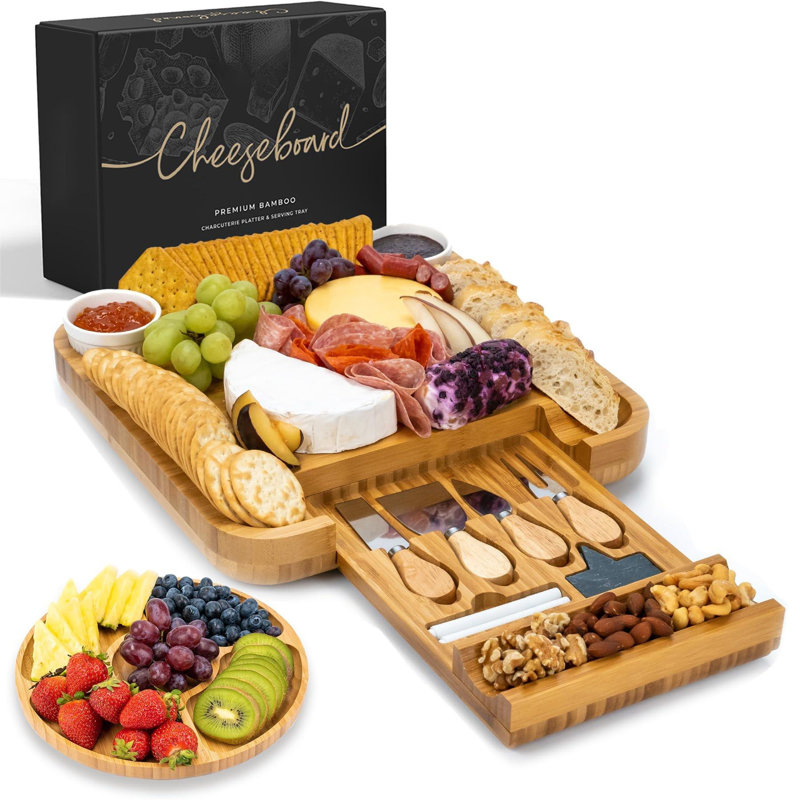 Planche à fromage en bambou Latitude Run®