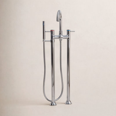 Concord Freestanding Tub Faucet with Hand Shower