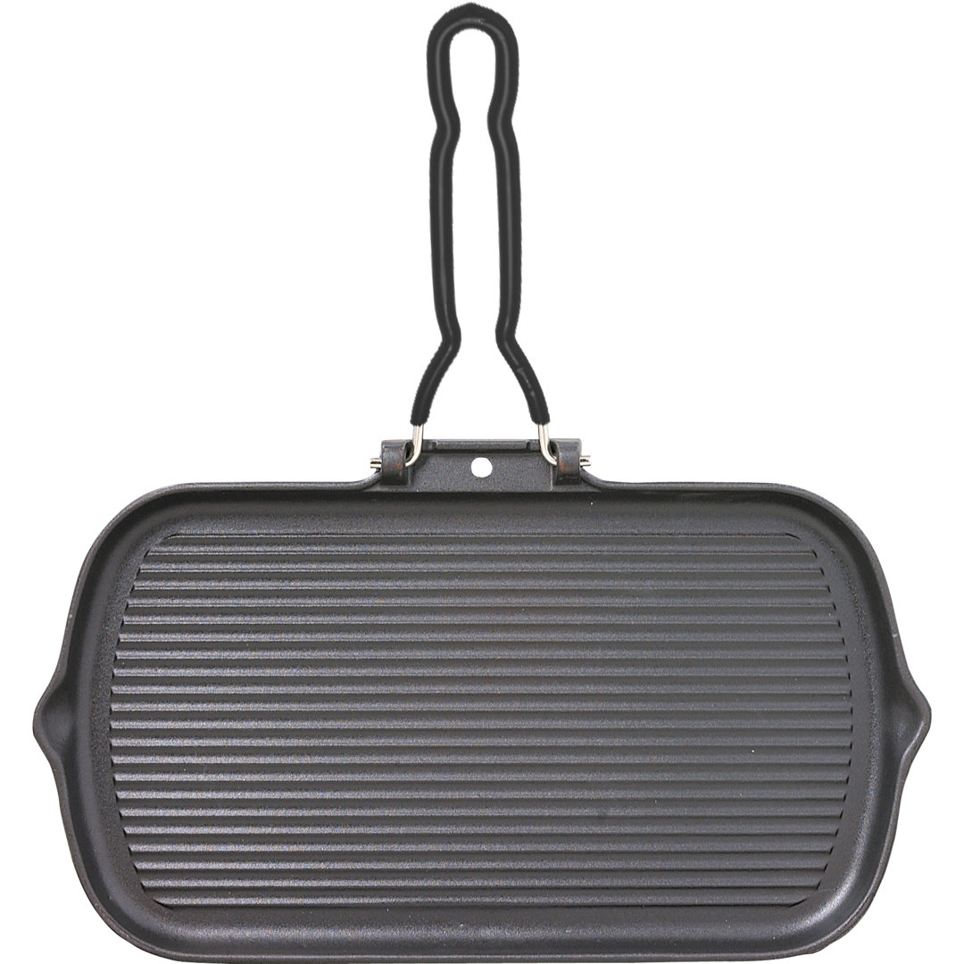 Cast Iron Grill Pan / Griddle Set