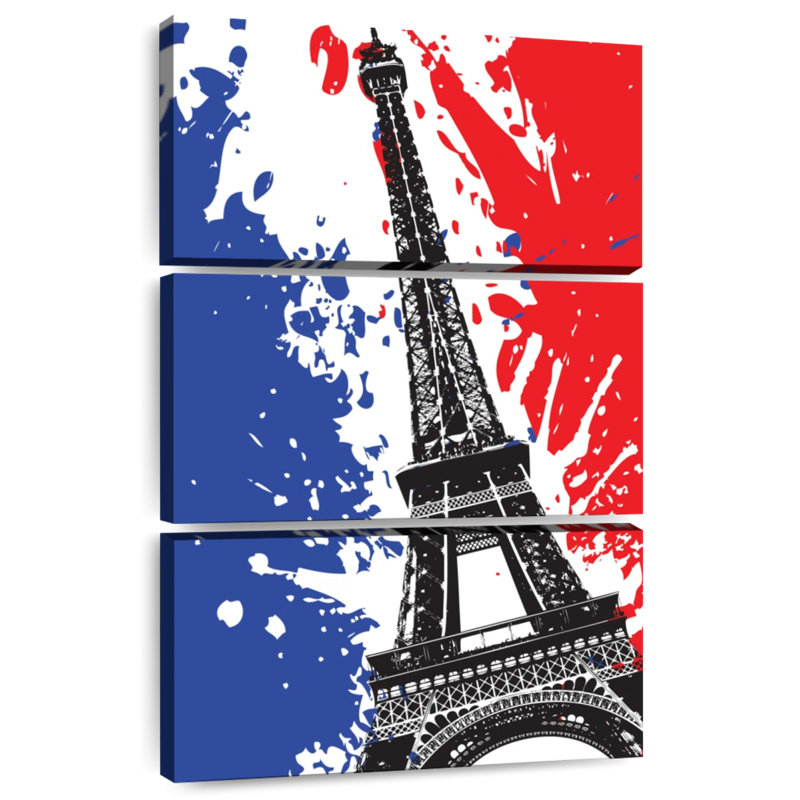 Tour Eiffel Masam, H 74 po x l 48 po