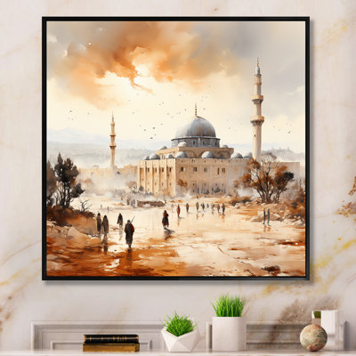 «Mosquée», art mural