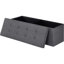 Banc de rangement à couvercle rabattable rembourré-1441521303