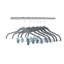 Paquet de 24 cintres pour enfants en velours gris Simplify-1709916635-1709916633