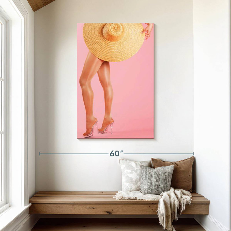 Shuttleworth Hat Over Toned Legs, 45" H x 30" W