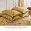 Ensemble d'édredon 7 pièces à motif damassé doux, ensemble de literie légère en microfibre avec draps, taies d'oreiller et taies décoratives-122765980-122765974