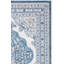 Tapis intérieur/extérieur bleu foncé/ivoire oriental Slesnick-314723711