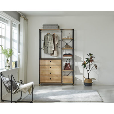 Acoff Closet System Can Be Cut to Fit Your Space