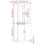 Mithushan Highboard 69.5x34x180 cm Engineered Wood-918096626