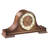 Analog Solid Wood Mechanical Tabletop Clock in Brown