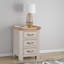 Comfrey 45 cm W Bedside Table-200120325