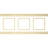 Ashford Square Panel Traditional Wainscot Paneling Kit-90470939
