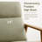 Hertford 27.4"W Upholstered High-back Accent chair Armchair-1485437452